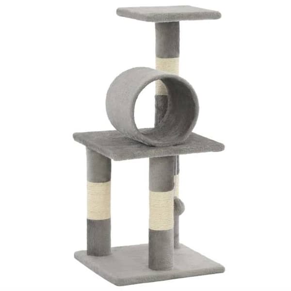 Maison Exclusive - Kattekradse med sisal kløer 65 cm Grå Grå