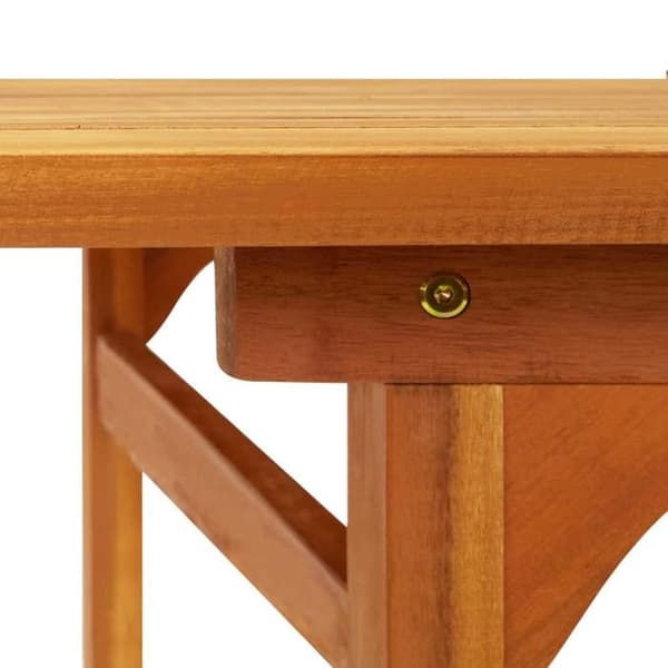 Maison Exclusive - Trädgårds matbord 180x90x75 cm i solid akaciaträ
