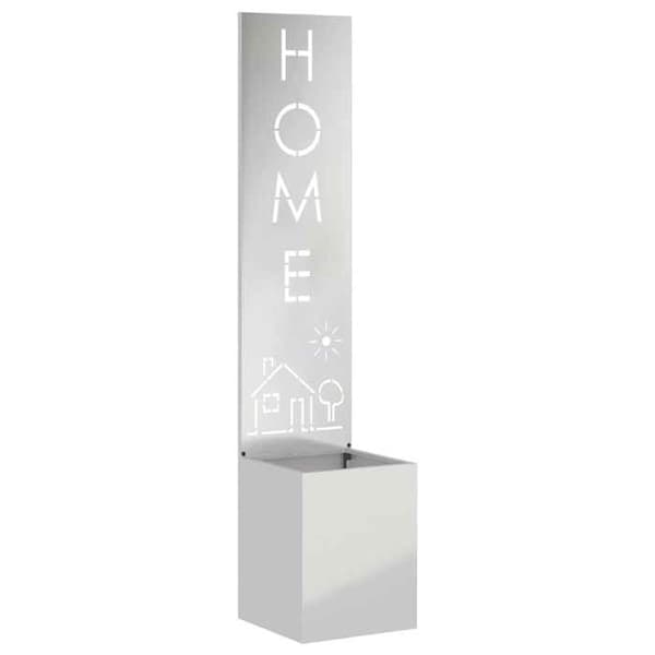 Maison Exclusive - Silverfärgad trädgårdsskyddsskärm 32 x 32 x 150 cm Silver