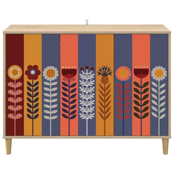 Maison Exclusive - Buffet ESSEN Sonoma 102 x 33 x 75 cm Ingenjörsträ