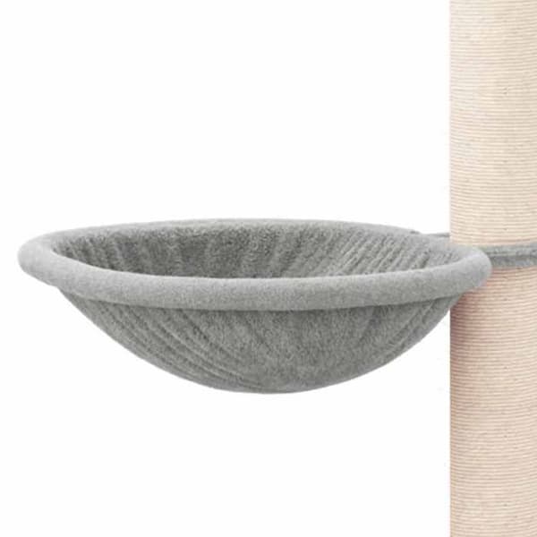 Maison Exclusive - Katte træ med sisal kløer Lys grå 94,5 cm Ljusgrått