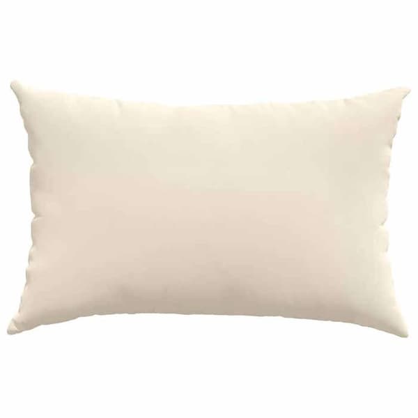 Soffkuddar - EXKLUSIVT HEM - 2 st - Beige - 60 x 40 cm - Polyester - Med dragkedja beige