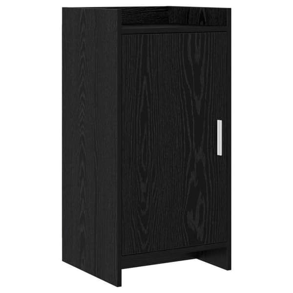 Buffet - EKSKLUSIVT HUS - Eksklusivt Hus - Sort Eg - Ingeniørtræ - 40x36x80 cm svart ek
