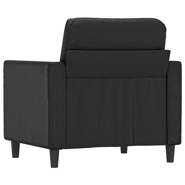 Maison Exclusive - Sort Stol 60 cm Simililæder