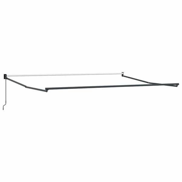 Maison Exclusive - Fällbart tak i gult och orange 400 × 350 cm