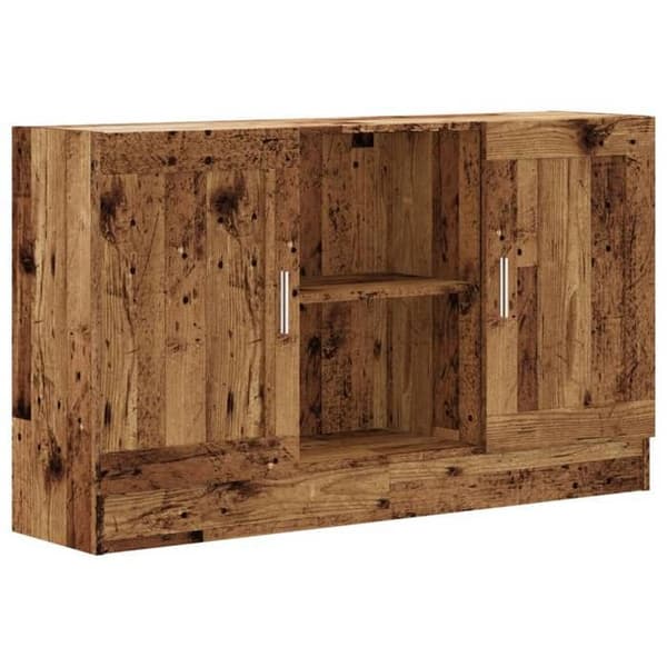 Maison Exclusive - Buffet gammel træ 120x30,5x70 cm ingeniørtræ