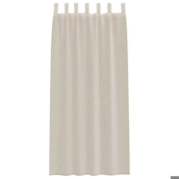 Maison Exclusive - Gardin i Voile 2 st Sandfärg 245 x 140 cm Polyester Sand