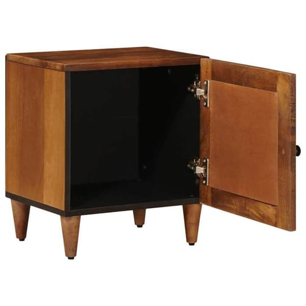 Maison Exclusive - Natbord 2 stk Brun 40 x 33 x 46 cm