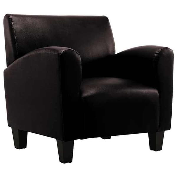 Maison Exclusive - Mørkebrun Sofa Stole i Kunstlæder mörkbrun