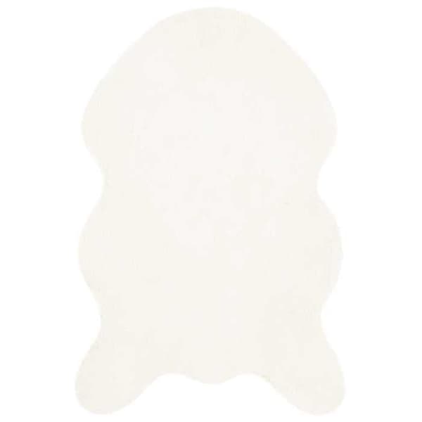 Maison Exclusive - Antiskrid tæppe i kunstpels OLITE Creme 60 x 90 cm Grädde