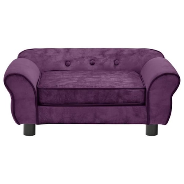 Koiran sohva - Peluche30 - Bordeaux - 72x45x30 cm - Violetti - Violetti - Pieni Lila