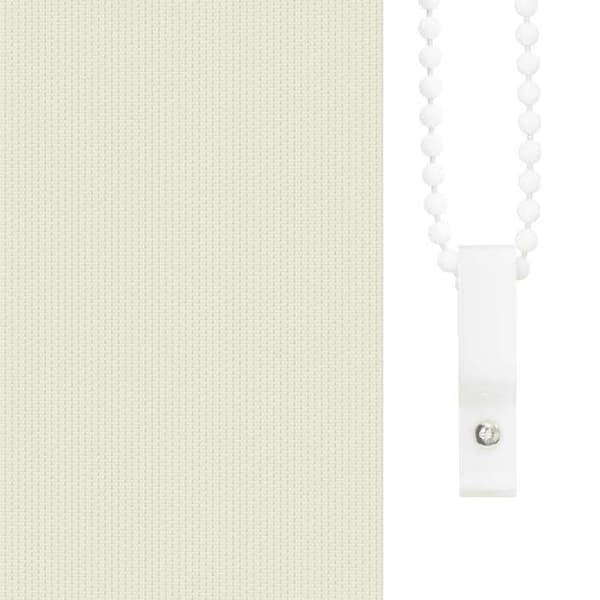 Maison Exclusive - Rullgardin i off-white 55x130cm tygbredd Äggskal