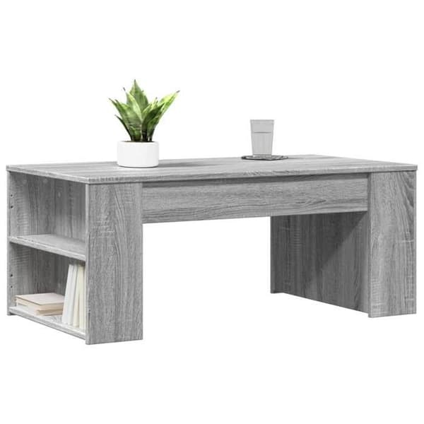 Maison Exclusive - Soffbord sonoma grå 102x55x42 cm ingenjörsträ sonoma grå