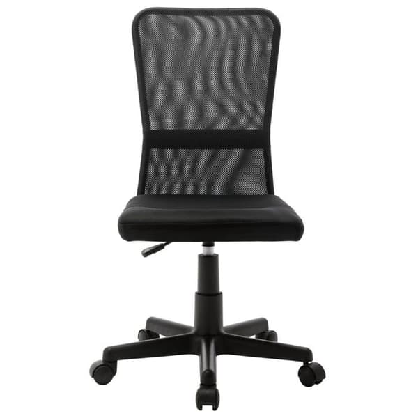 Maison Exclusive - Kontorstol Sort 44x52x100 cm Mesh stof Svart