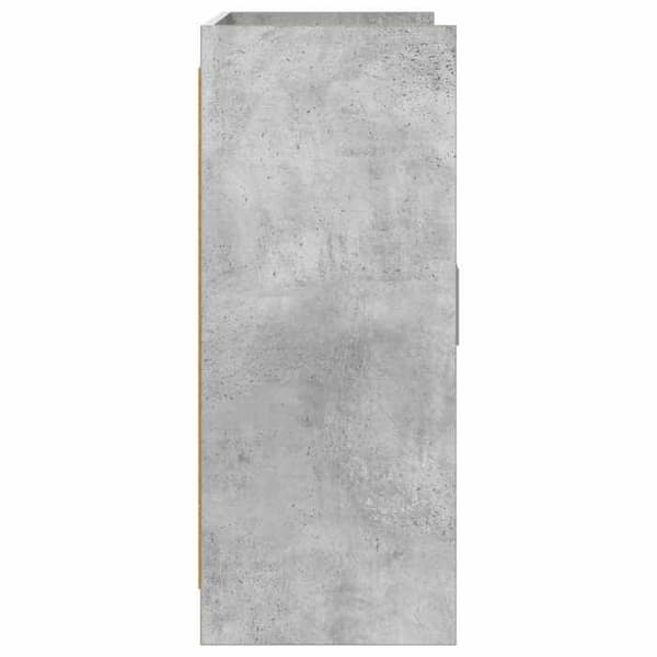 Maison Exclusive - Buffé Grå betong 98,5 x 33 x 80 cm Ingenjörsträ