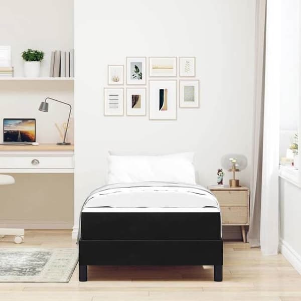 Maison Exclusive - Jousipatja mustalla 90 x 200 cm kankaalla Svart