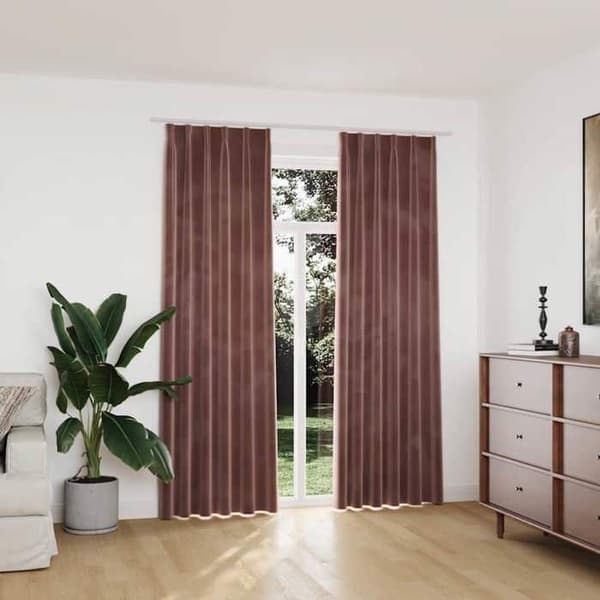 Valoeste - Maison Exclusive - Polyesterivelu - Antiikkiruusu - 140 x 225 cm Antik ros