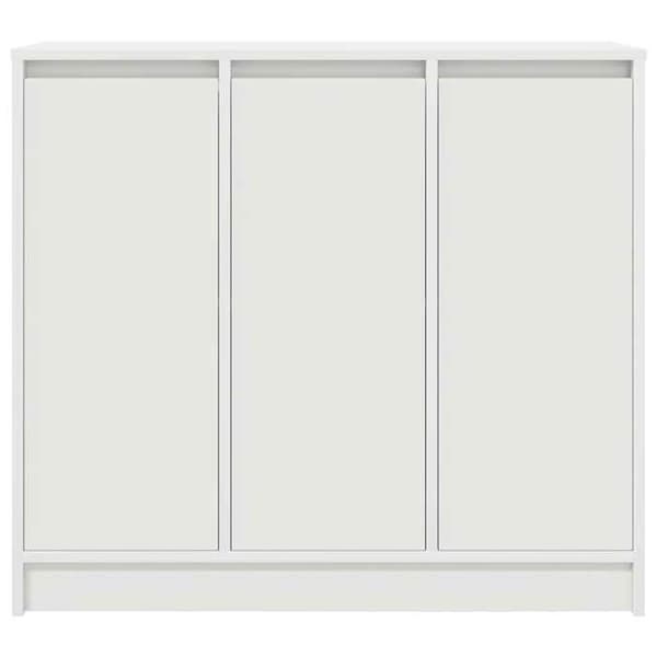 Maison Exclusive - Hvidt buffet 85x34x76 cm i ingeniørtræ Vit