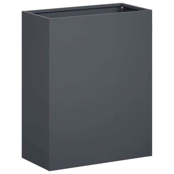 Maison Exclusive - Trädgårdskrukor 2 st Anthracite 40 x 20 x 40 cm