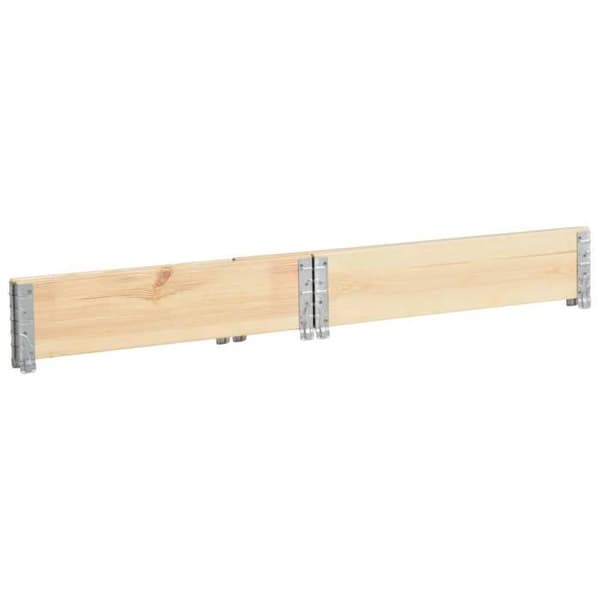 Maison Exclusive - Upphöjd planteringslåda 100x100 cm i solid furu