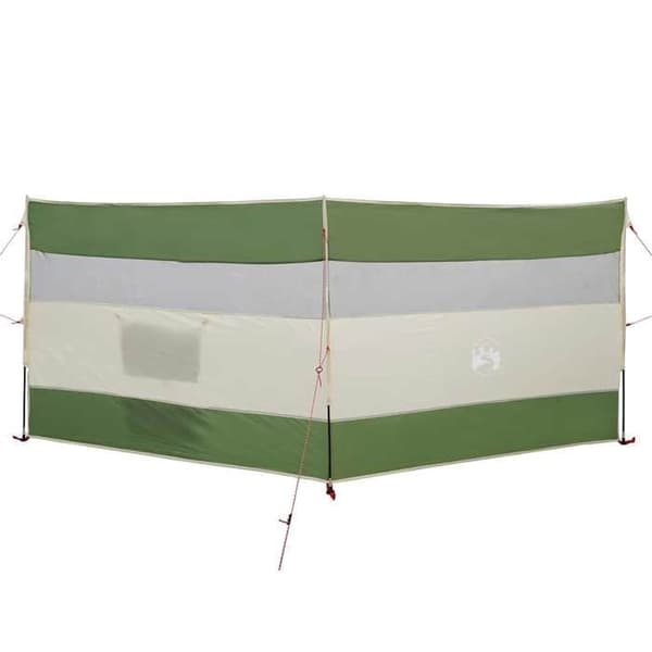 Maison Exclusive - Grön campingvindskydd 340x130 cm vattentät Grön