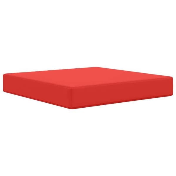 Stolskuddar - MAISON EXCLUSIVE - 60 x 60 cm - Polyester - Röd - Avtagbart fodral Röd