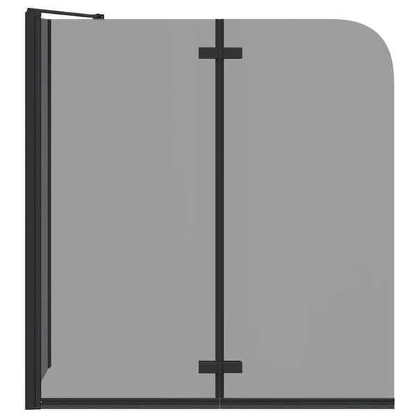 Maison Exclusive - Svart Duschvägg 120 x 68 x 130 cm