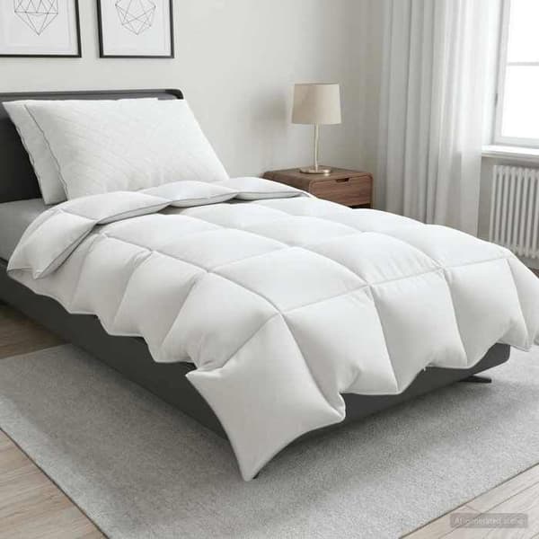 Peitto-setti - MAISON EXCLUSIVE - FULDA - 90% hanhen untuva - 3 osaa - 155x220 cm