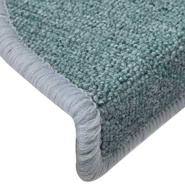 Maison Exclusive - Trappe tæppe 30 stk 56 x 17 x 3 cm Blå hav Halvmåne