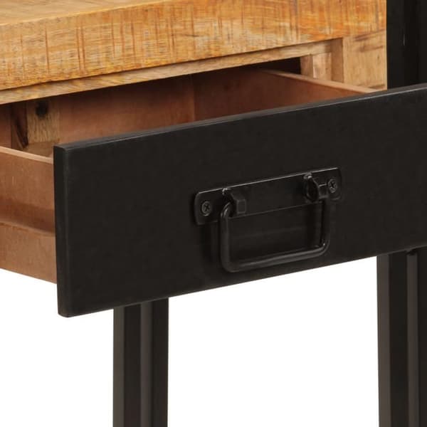 Maison Exclusive - Konsolipöytä 110x30x76 cm Kiinteä mangopuu