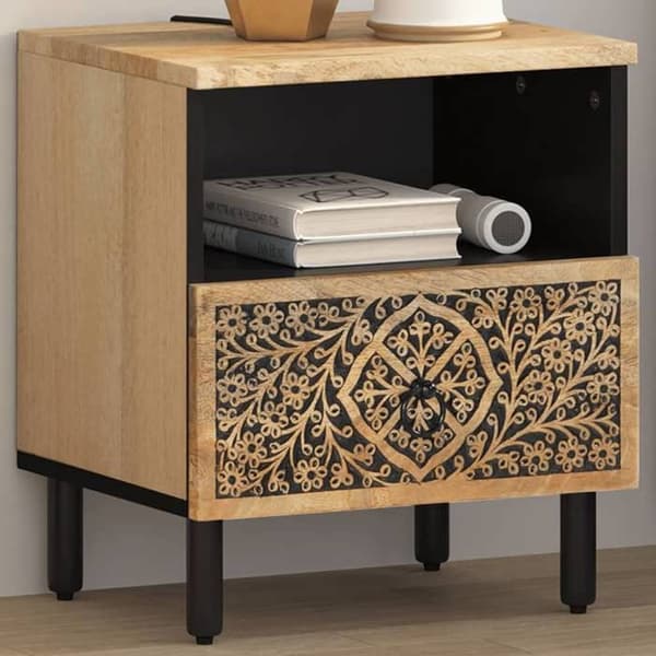 Maison Exclusive - Natbord 40x33x46 cm Solid mango træ