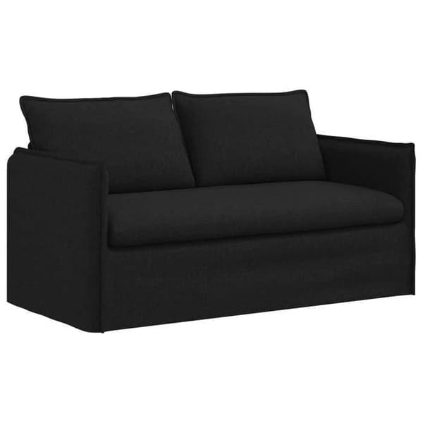 Maison Exclusive - 2-delars Soffset i Svart Tyg