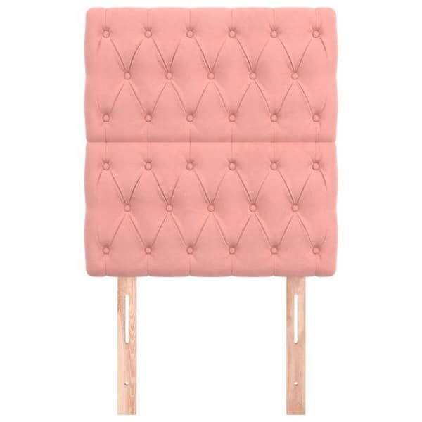 Maison Exclusive - Ruusupääty 80x7x118/128 cm Sametti Ros