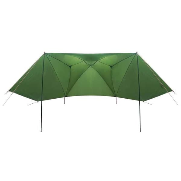Maison Exclusive - Bil tält 350 x 250 cm Grön Polyester och Stål