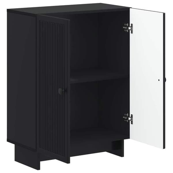Maison Exclusive - Badeværelsesopbevaringsmøbel EDE Sort 59,5 x 31 x 80 cm