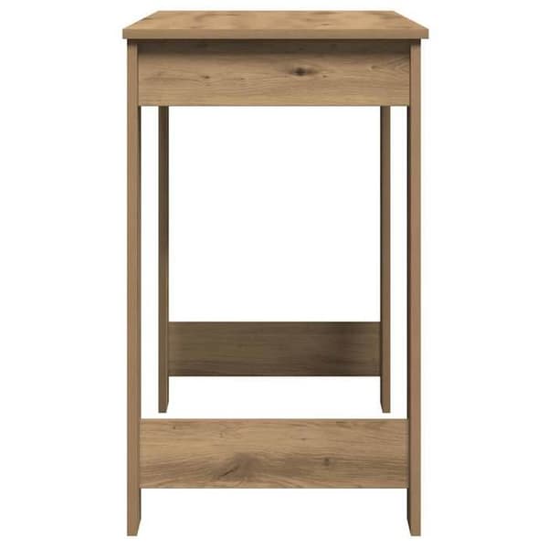 Maison Exclusive - Håndlavet egetræskontor 100x45x75 cm ingeniørtræ Ek