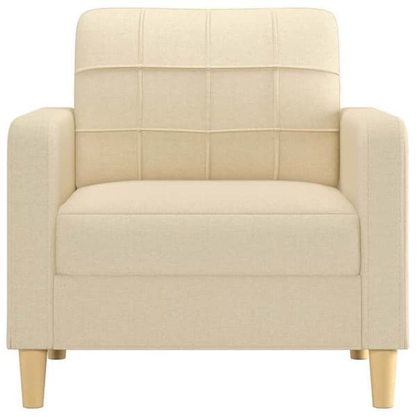 Maison Exclusive - Creme Stol 60 cm Stof