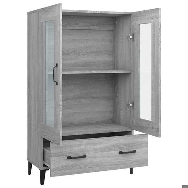 Maison Exclusive - Buffé Sonoma grå 70x31x115 cm Ingenjörsträ