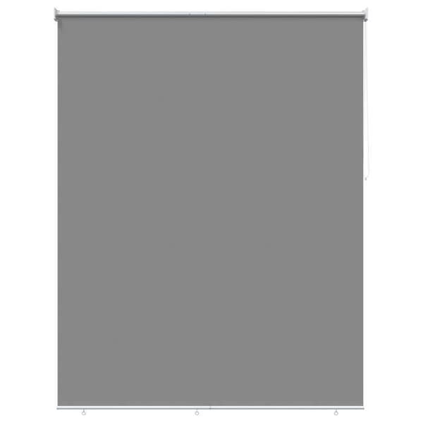 Maison Exclusive - Rullande utomhusbutik UV-skydd Ljusgrå Polyester