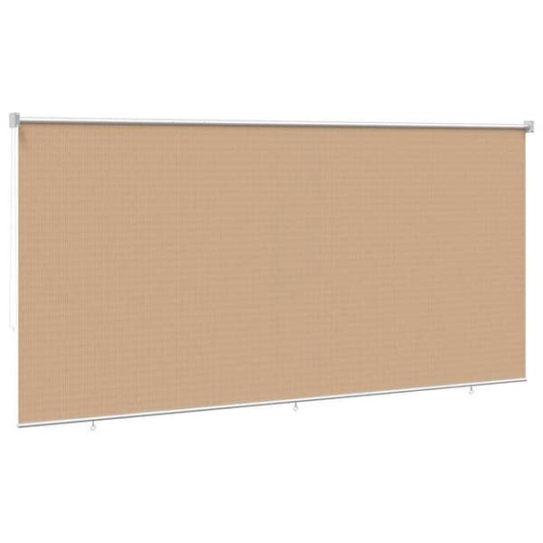 Ulkoilma-aitta - EXCLUSIVE KOTI - 405 x 230 cm - Beige - HDPE-kangas - Manuaalinen beige