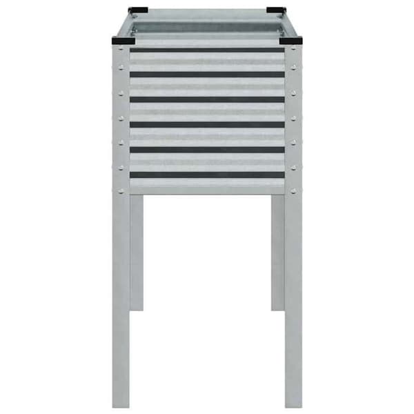 Maison Exclusive - Havekasse 100 x 45 x 90 cm Galvaniseret stål