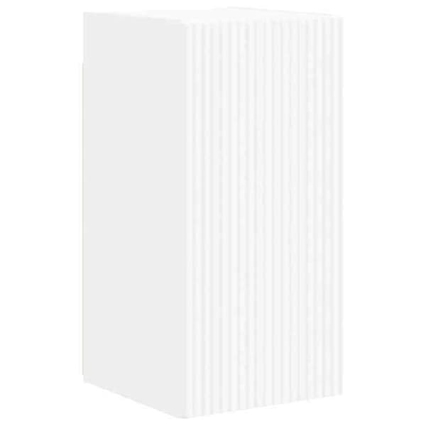 Maison Exclusive - Väggmonterad TV-möbel 30 x 31 x 60 cm Vit Ingenjörsträ