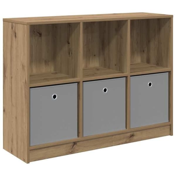 Maison Exclusive - Buffé i hantverksmässig ek 102 x 32 x 73,5 cm