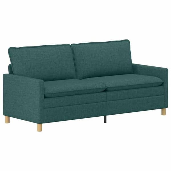 Maison Exclusive - Mörkgrön Soffa 196 x 81 x 87,5 cm Tyg