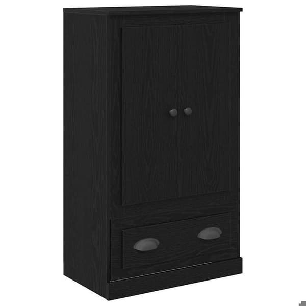Dressoir - MAISON EXCLUSIVE - Rektangulær - Ingeniørtræ - Døre med hængsler - Skuffer med kuglelejer Neutral brun