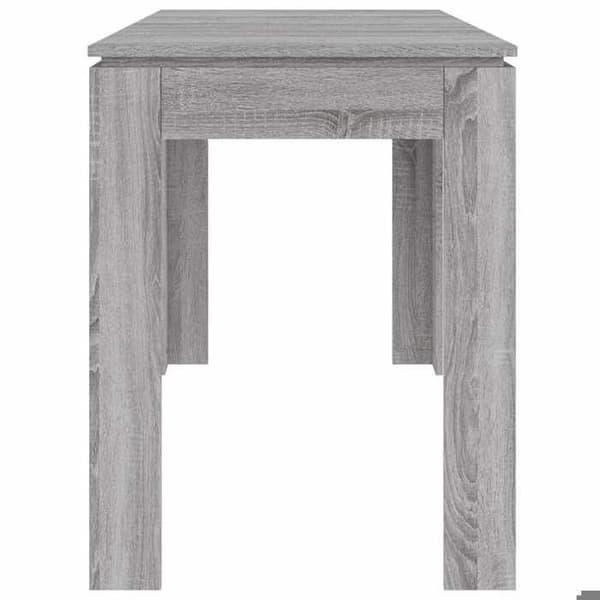 Matbord - EXKLUSIV HEM - Sonoma grå - Ingenjörsträ - 120x60x76 cm - Rektangulär sonoma grå