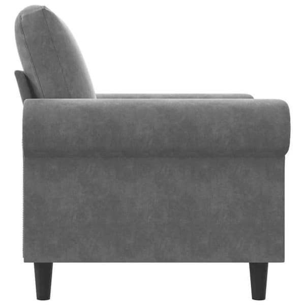 Maison Exclusive - Mörkgrå Fåtölj 60 cm Sammet