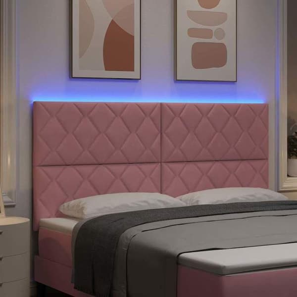Maison Exclusive - LED-pääty 180 cm Ruusu Sametti Ros