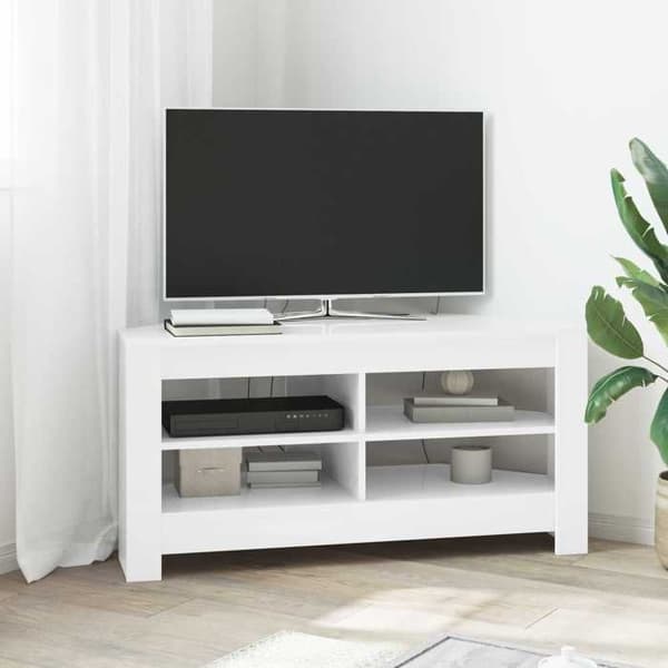 Maison Exclusive - Kulmapöytä 102 x 41 x 50 cm Valkoinen Vit