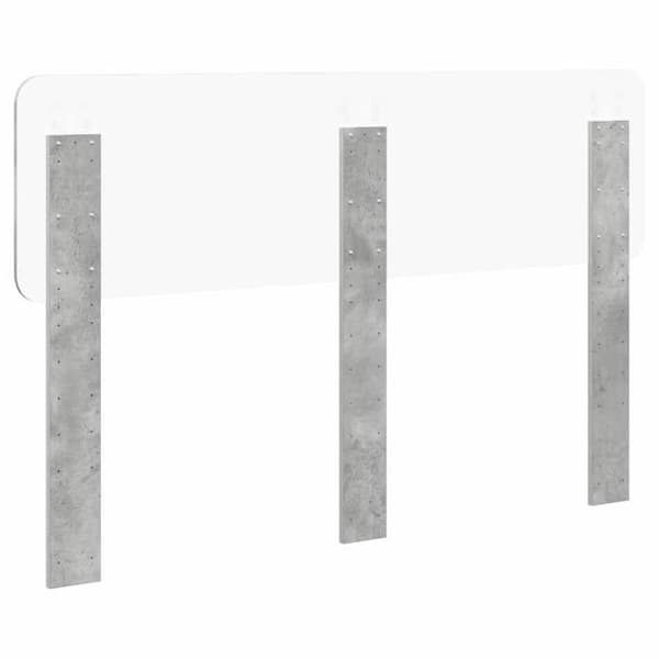 Maison Exclusive - Grå beton Hovedgærde i ingeniørtræ